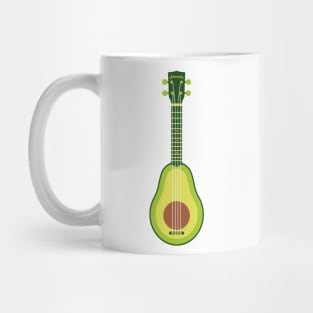 Avocado Ukulele Mug